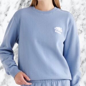 Roots Coastal Blue Cooper Relaxed Crew